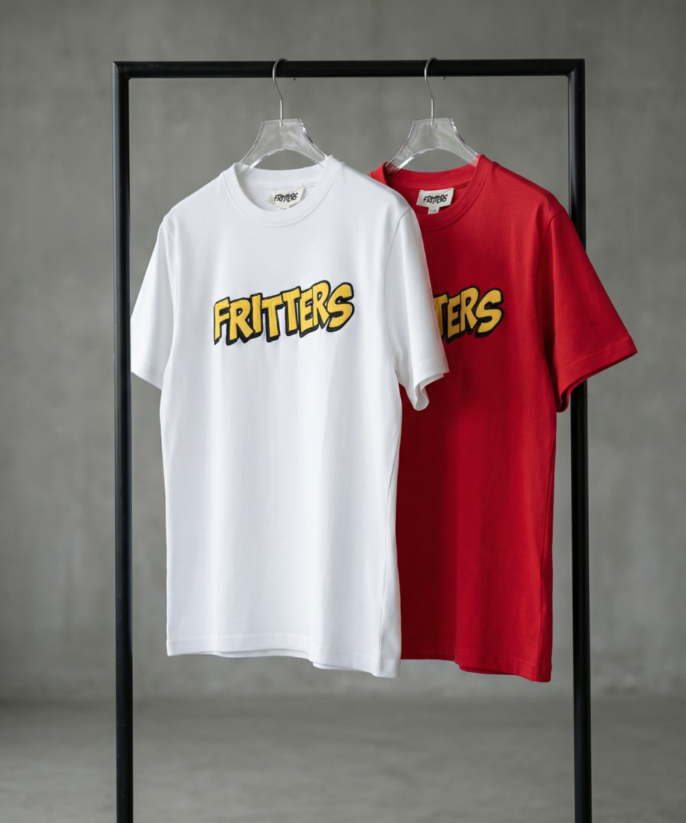 Bold Tee In Bright Red