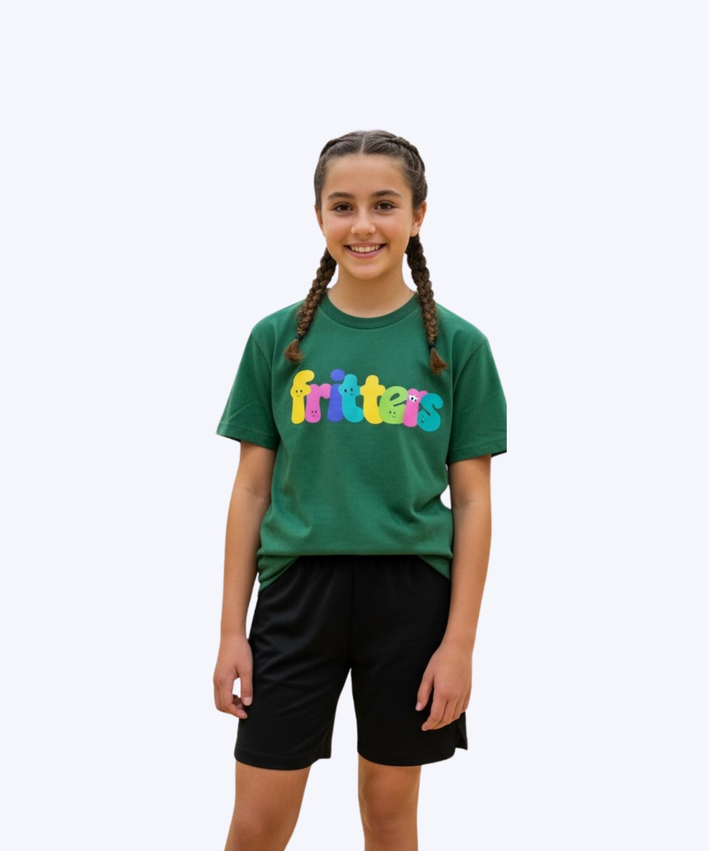 Colour Pop Tee In Leafy Green