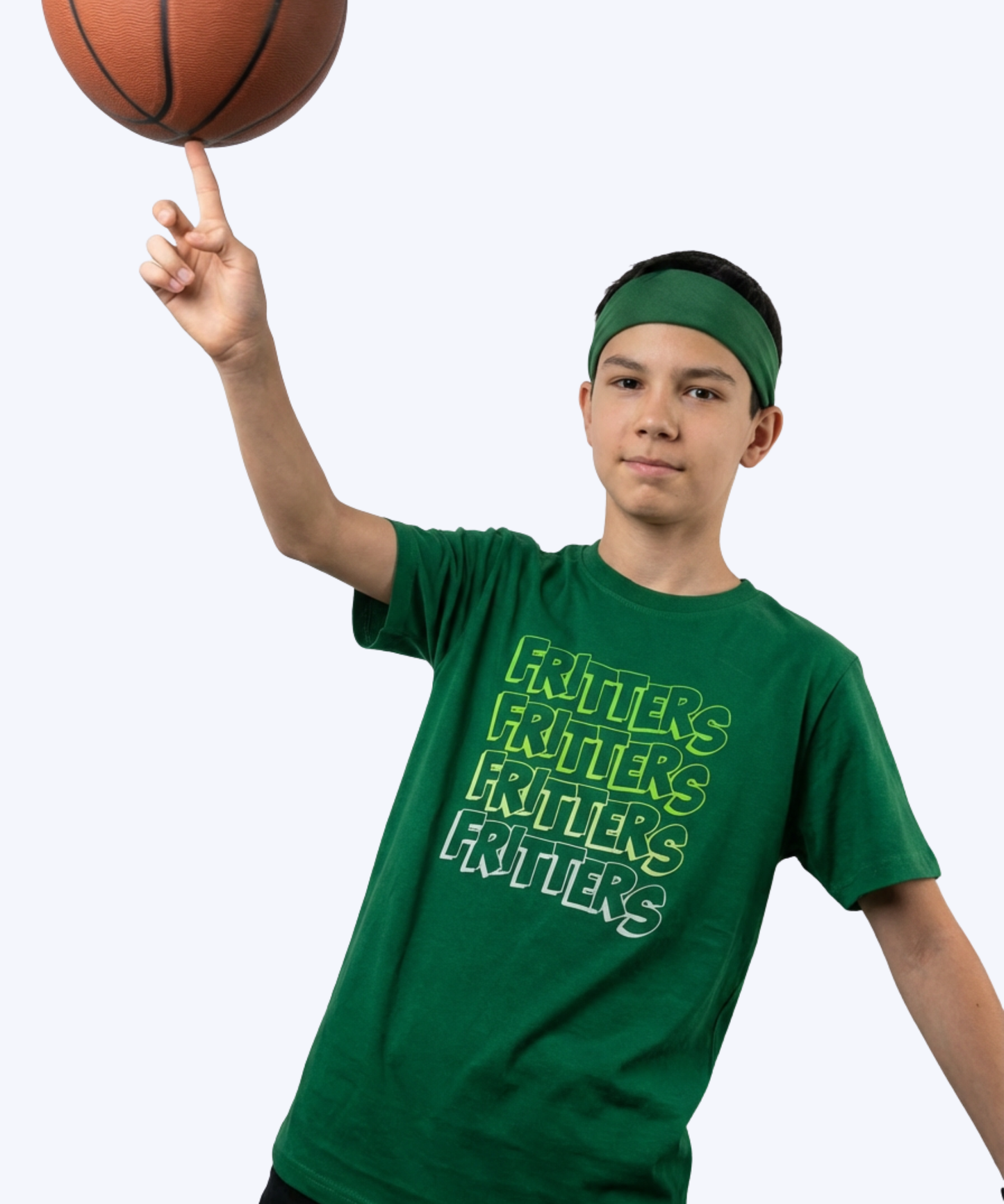 Layering Tee In Forest Tale Green