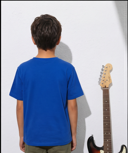 Colour Pop Tee In Ocean Blue