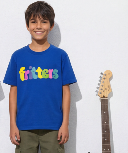 Colour Pop Tee In Ocean Blue