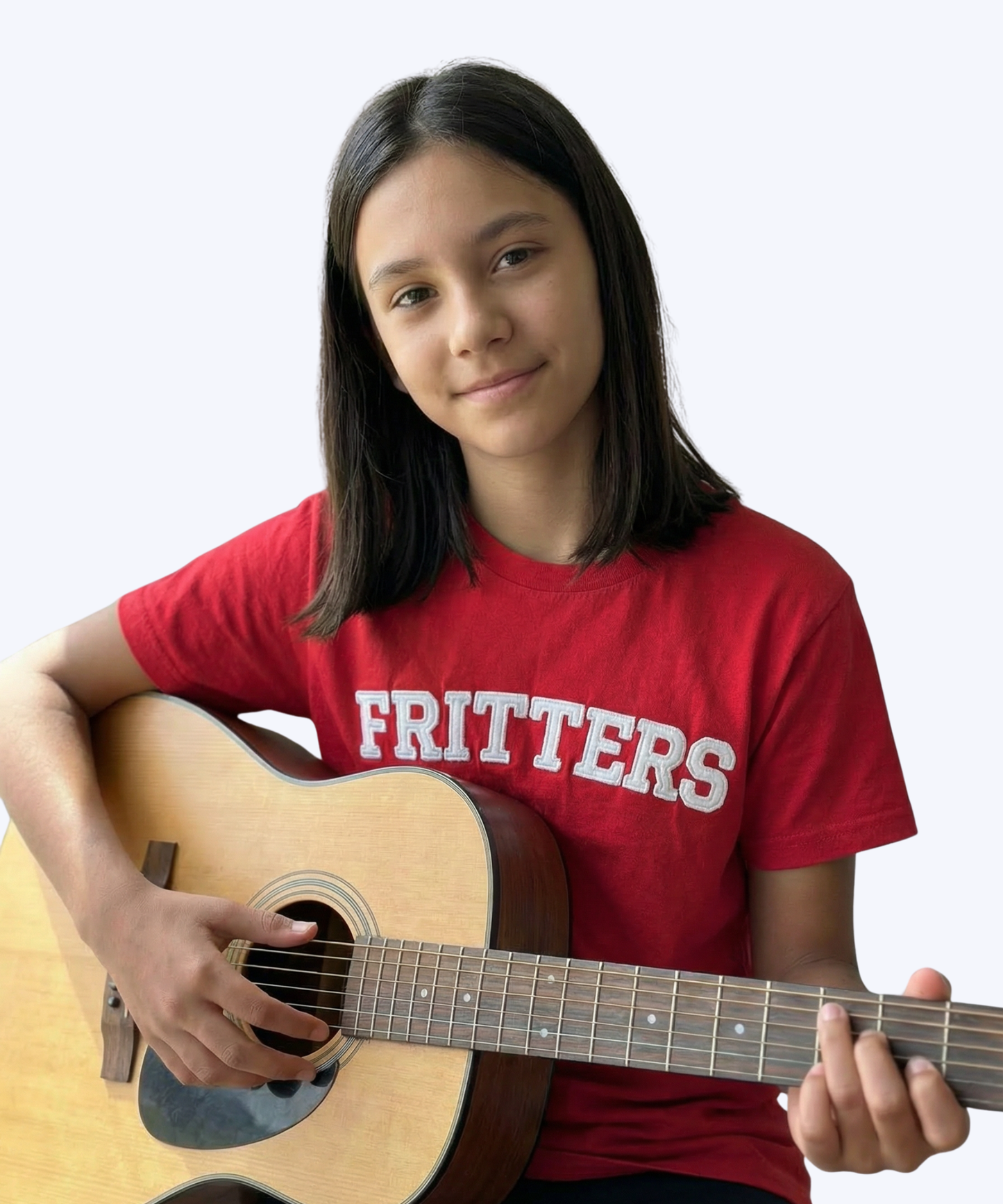 University Tee In Blood Red