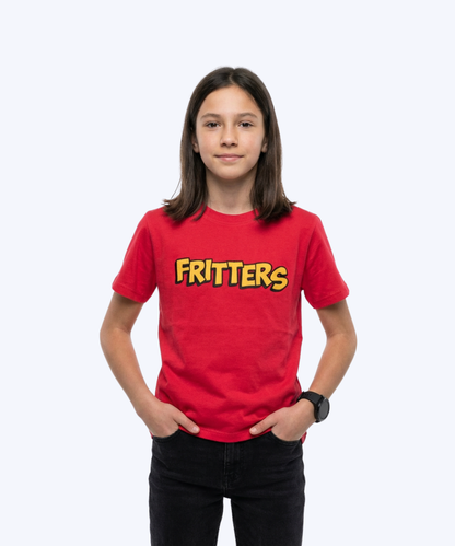 Bold Tee In Bright Red