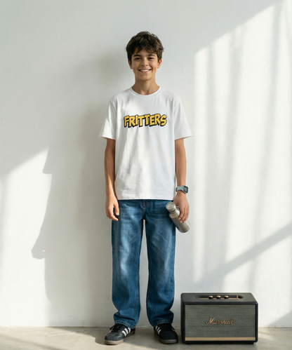 Bold Tee In Clear White