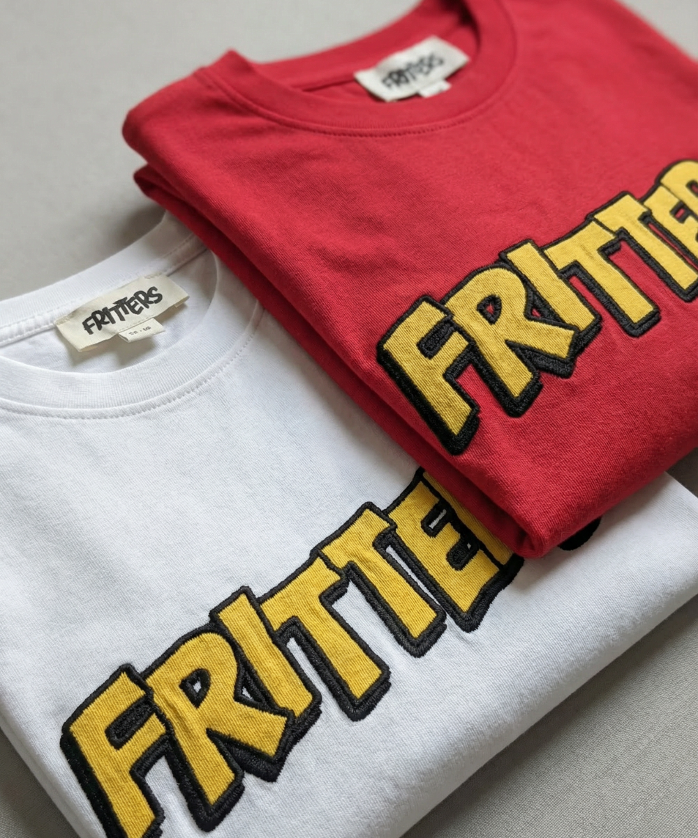 Bold Tee In Bright Red