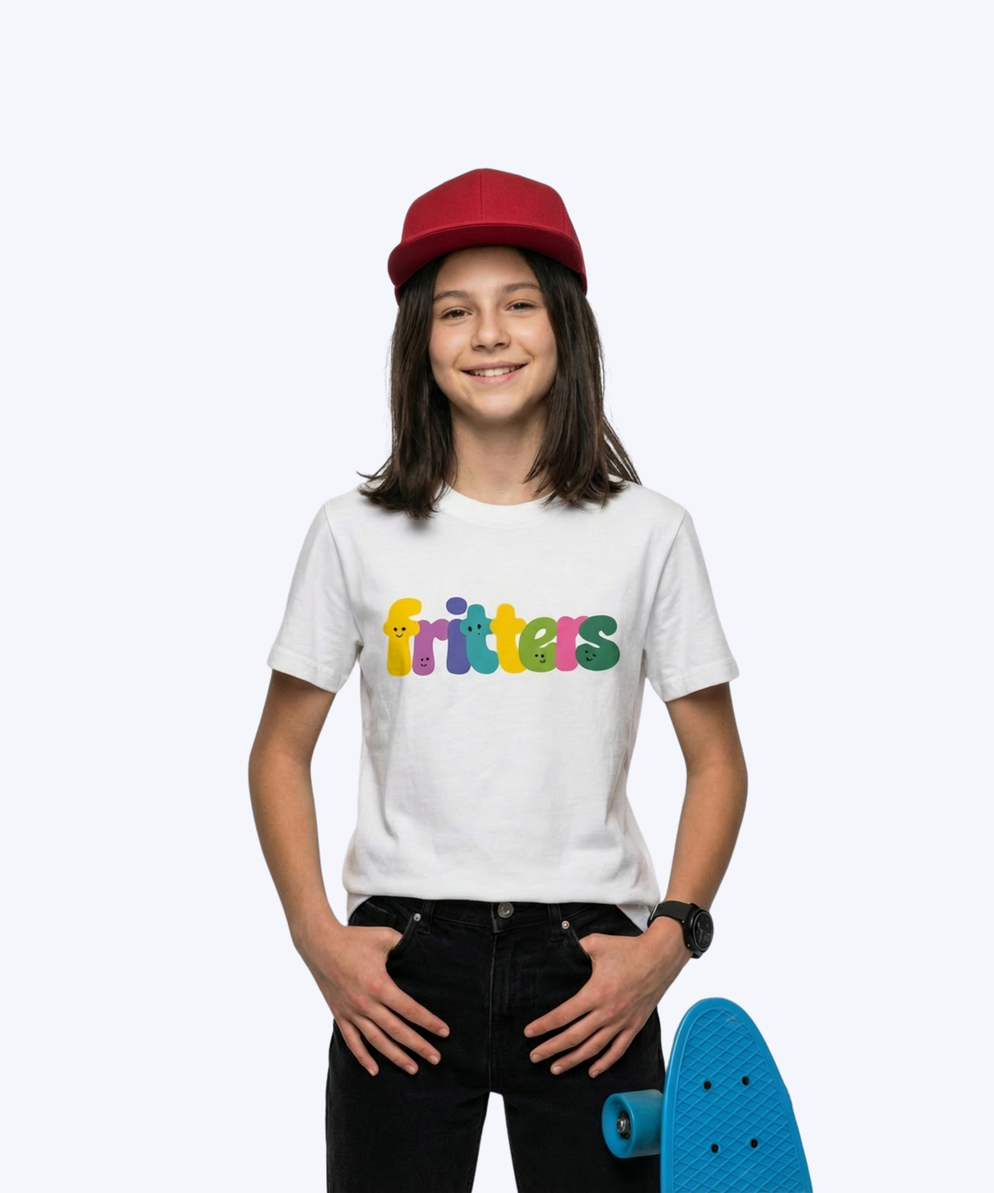 Colour Pop Tee In Snowflake White