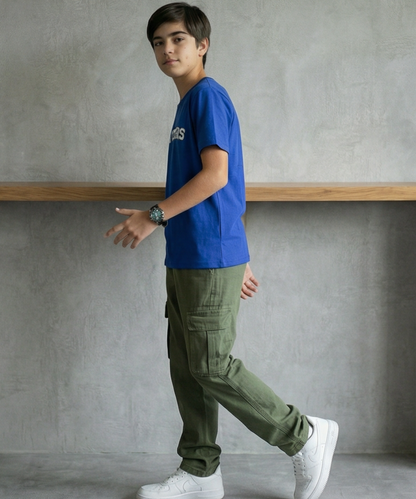 University Tee In Royal Blue