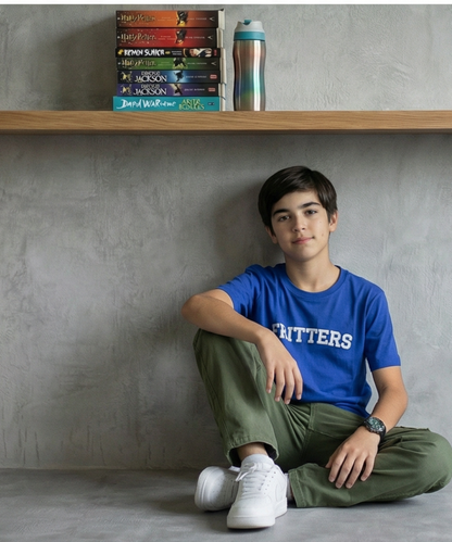 University Tee In Royal Blue