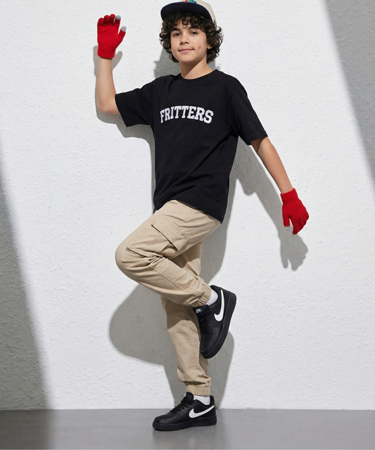 University Tee In Night Black