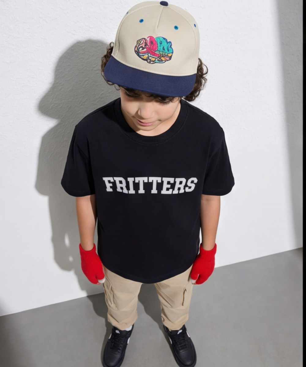 University Tee In Night Black