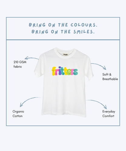 Colour Pop Tee In Snowflake White