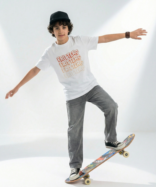 Layering Tee In White