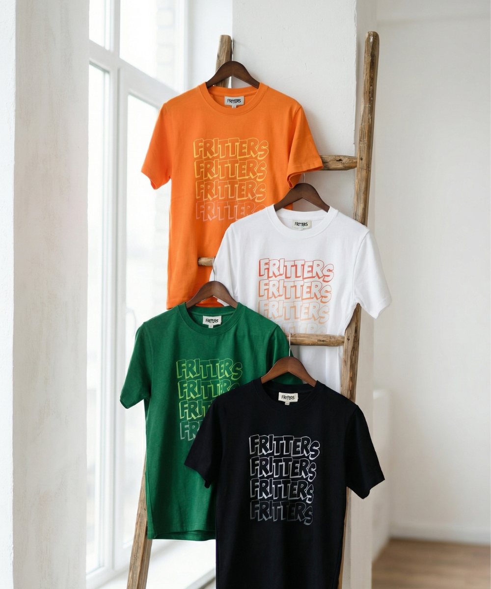 Layering Tee In Ink Spill Black