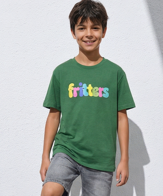 Colour Pop Tee In Leafy Green