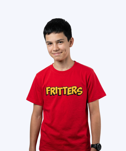 Bold Tee In Bright Red