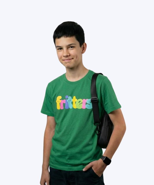 Colour Pop Tee In Leafy Green