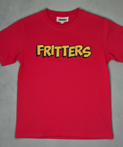 Bold Tee In Bright Red