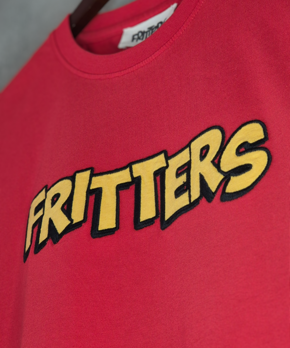 Bold Tee In Bright Red