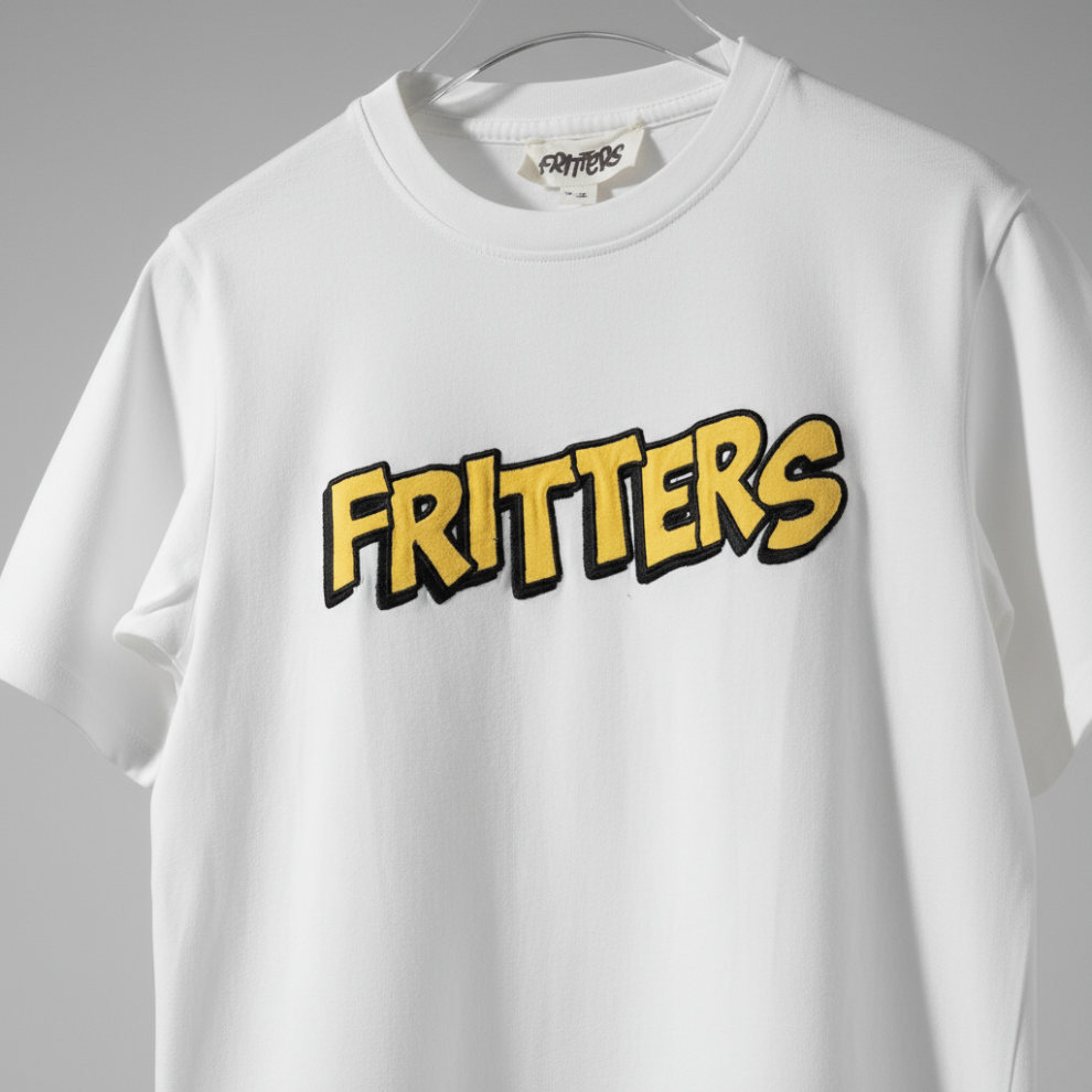 Bold Tee In Clear White