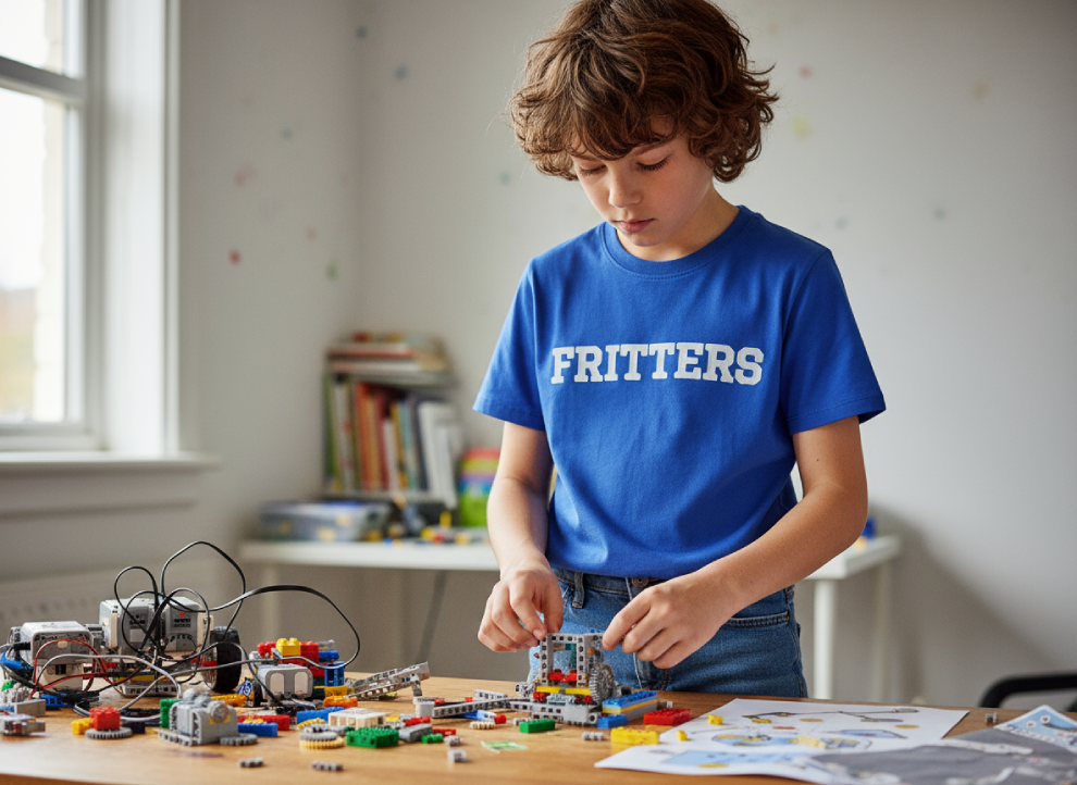 University Tee In Royal Blue