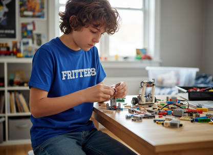 University Tee In Royal Blue
