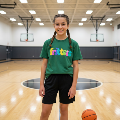 Colour Pop Tee In Leafy Green
