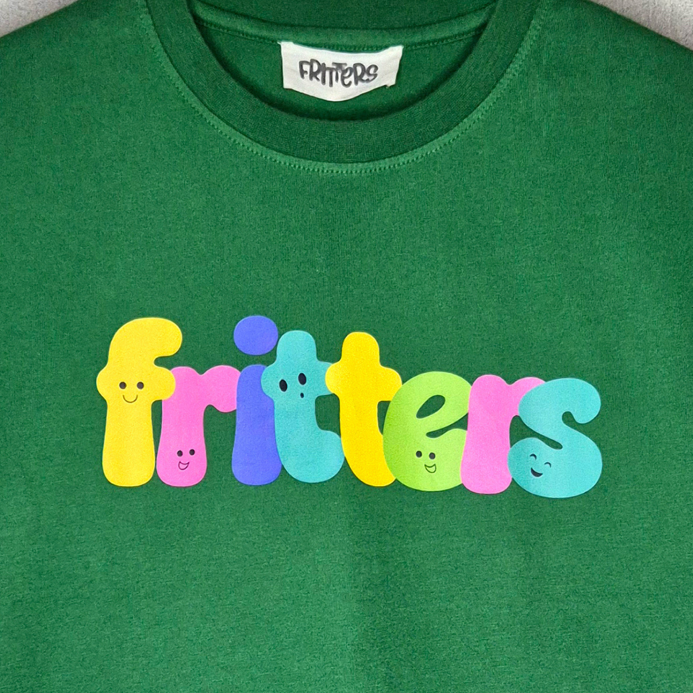 Colour Pop Tee In Leafy Green