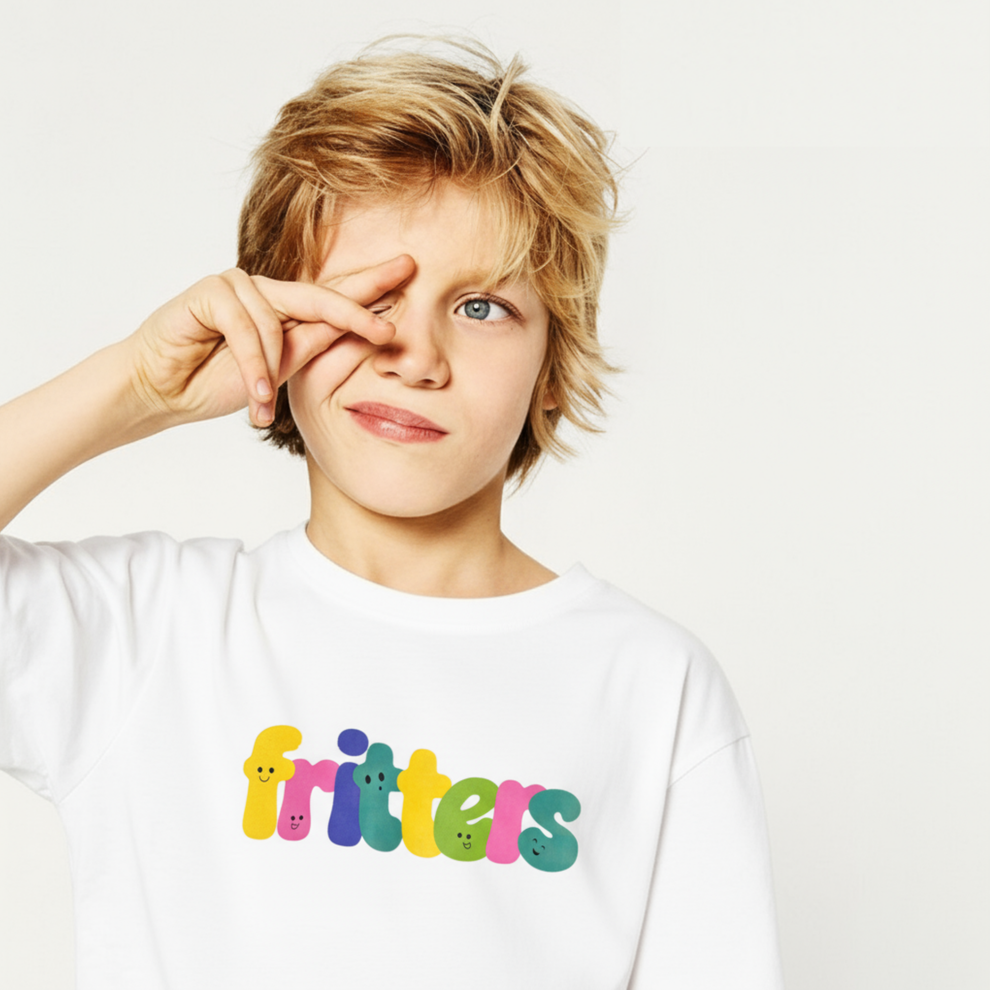 Colour Pop Tee In Snowflake White