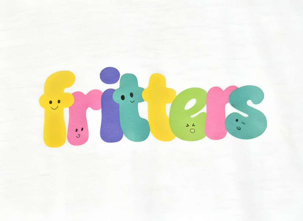 Colour Pop Tee In Snowflake White