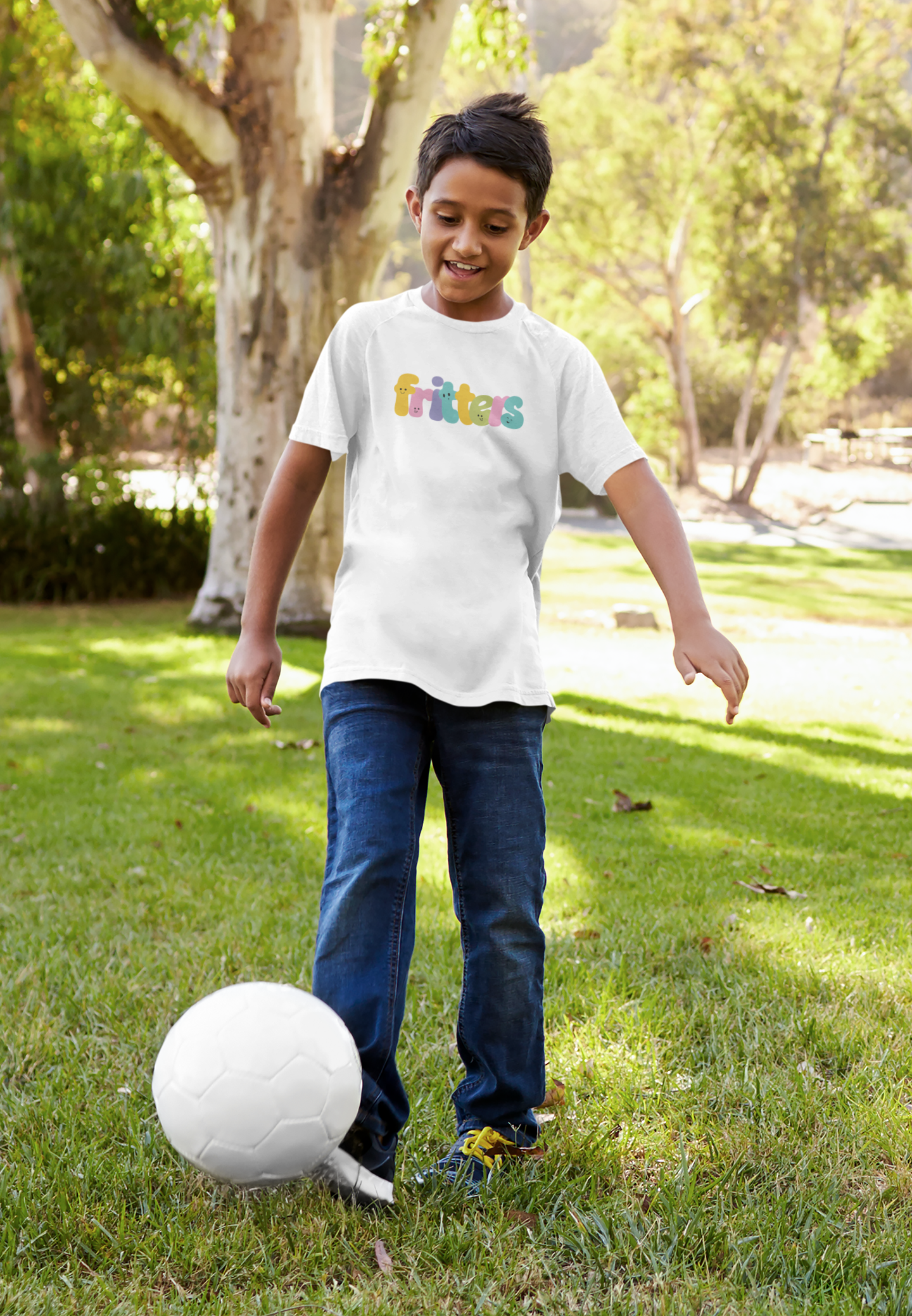 Kids Graphic T-Shirt – ‘Fritters’