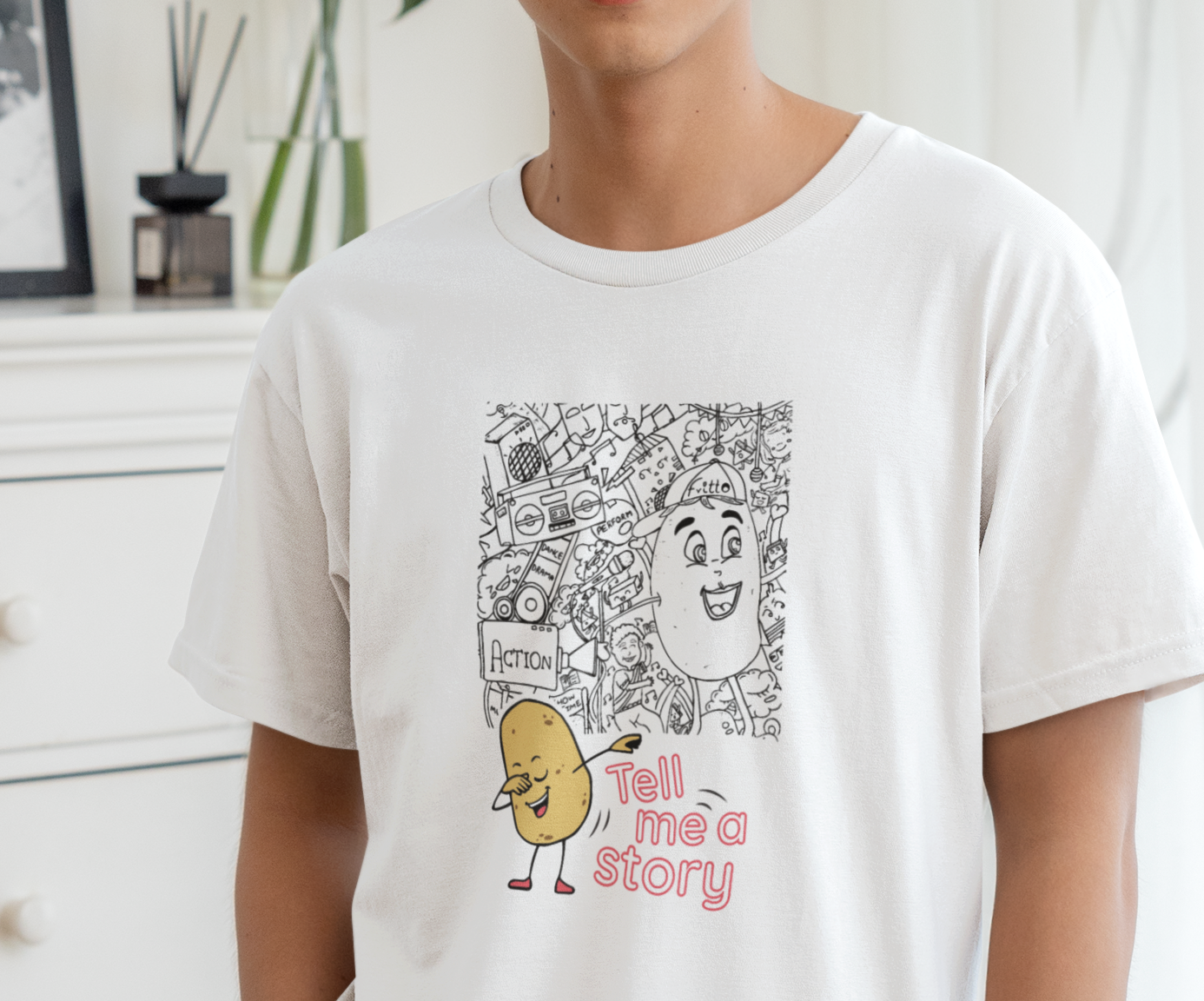 Kids wear t-shirt "Doodle''