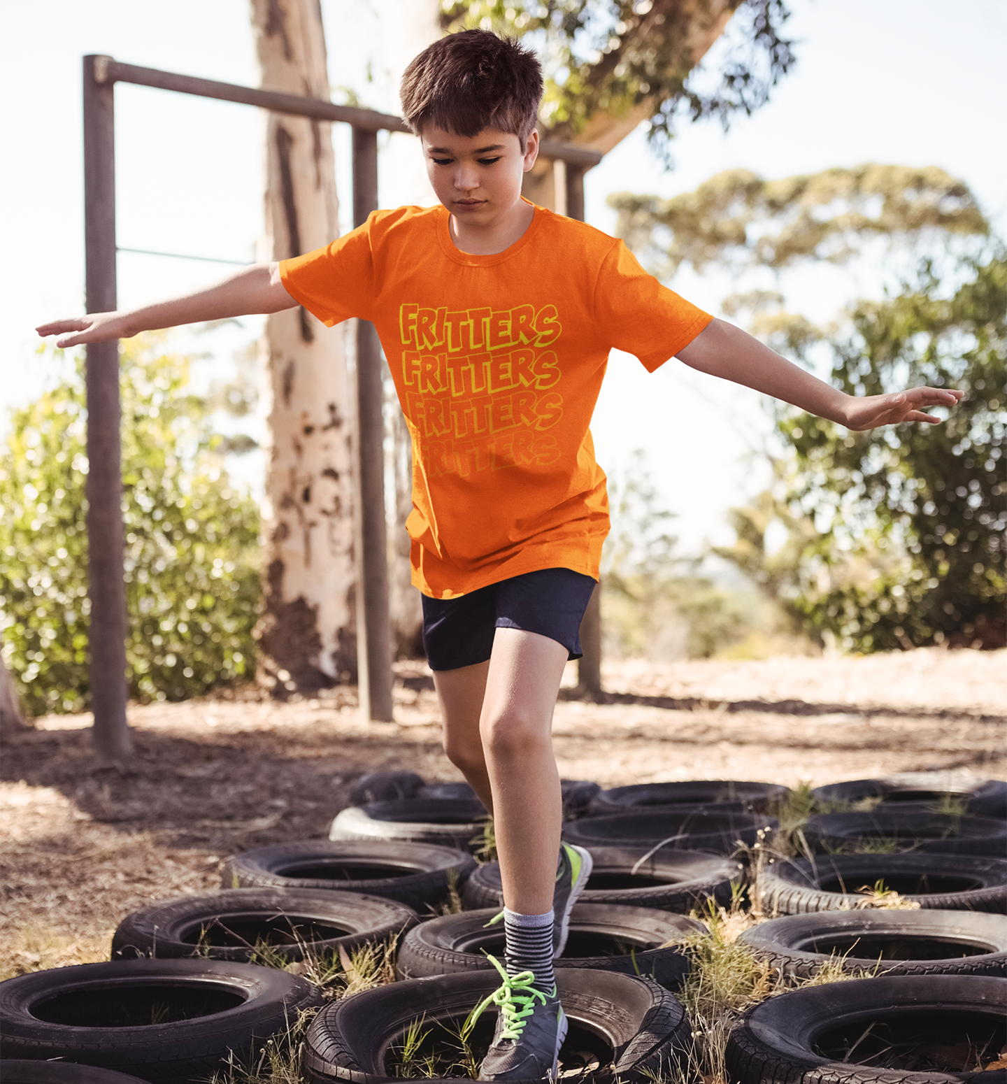 Kids T-shirt " D4 Layering "