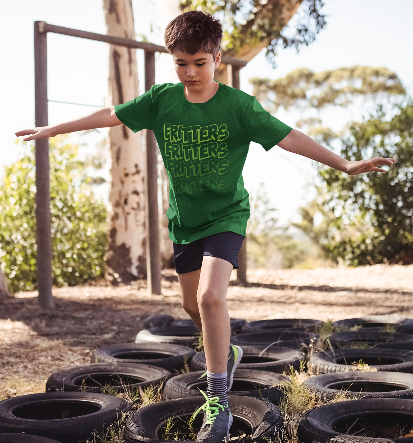 Kids T-shirt " D4 Layering "