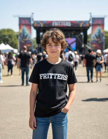 University Tee In Night Black