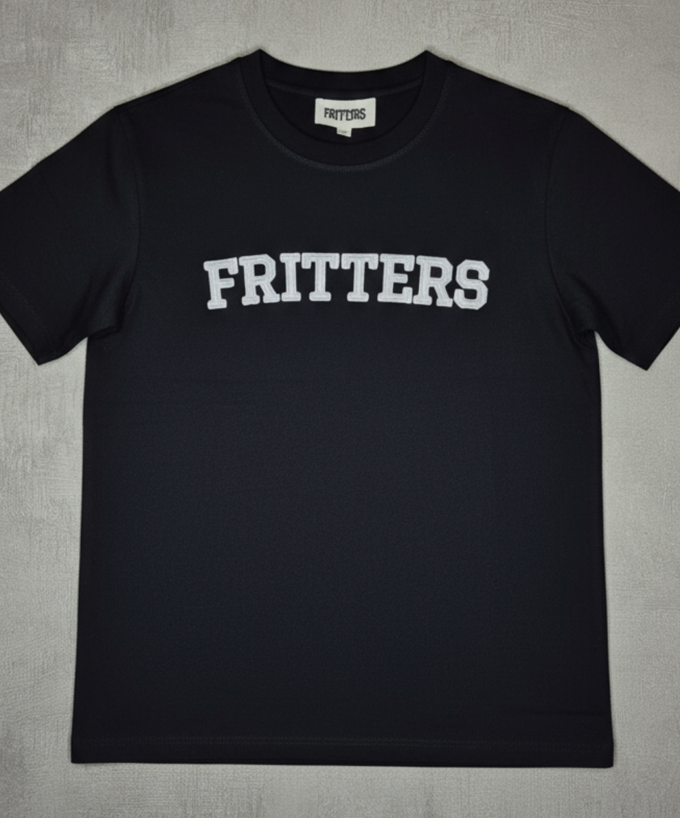 University Tee In Night Black