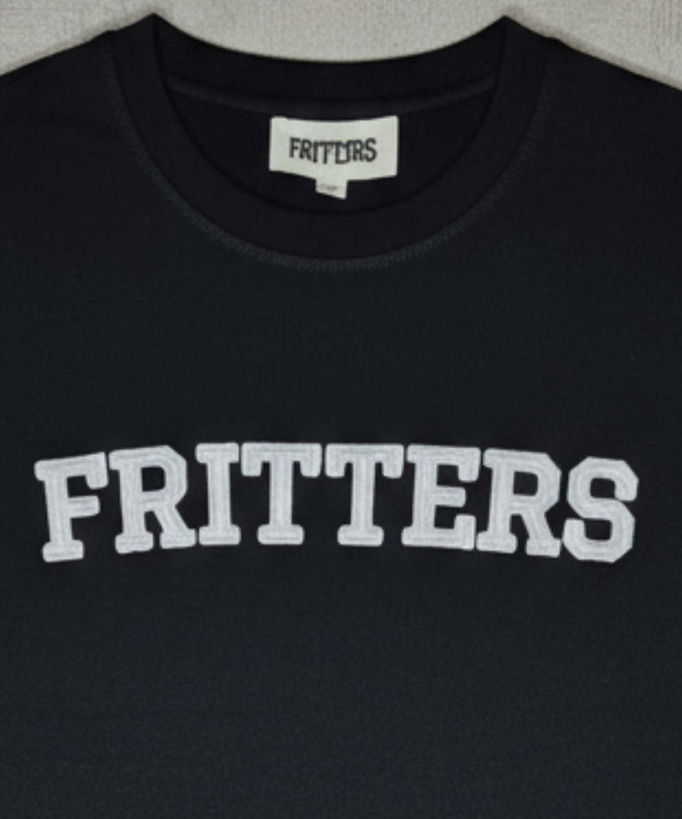 University Tee In Night Black